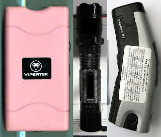 Stun Guns Discovered at (Left - Right) ABQ, DTW, DEN