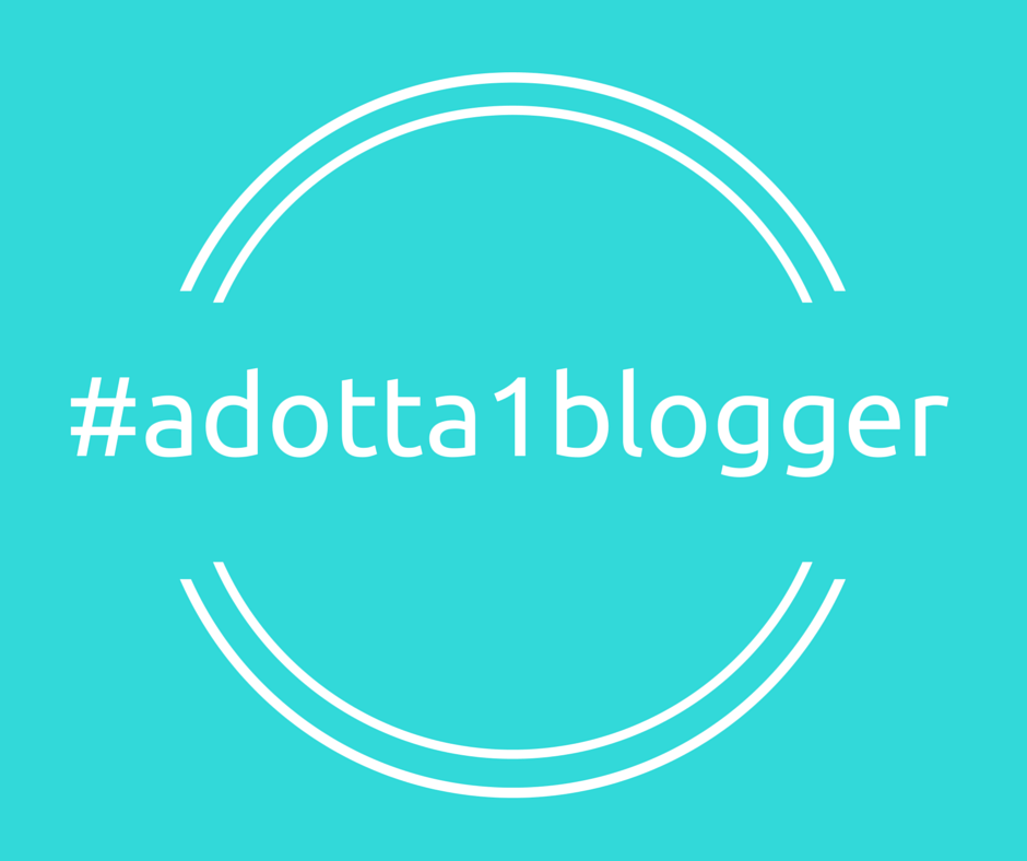 #adotta1blogger