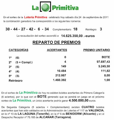 primitiva sabado 24 primitiva sabado 24