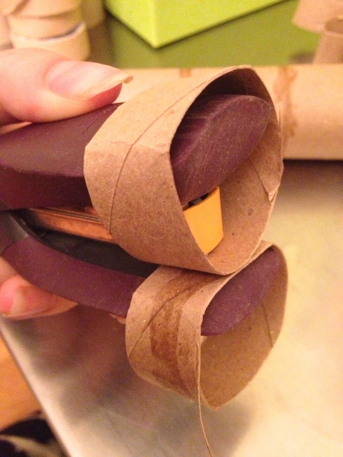 Don't MIS It DIY Paper Towel Roll Wall Art