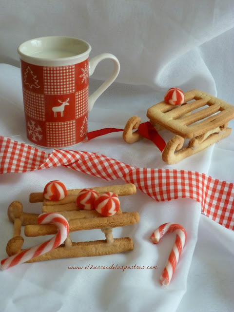 Trineos De Galleta
