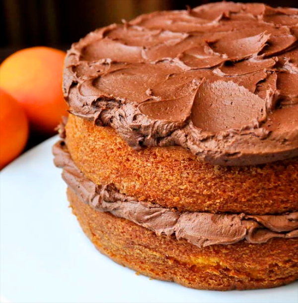 Orange Crunch Cake Frosting Orange Crunch Cake Frosting