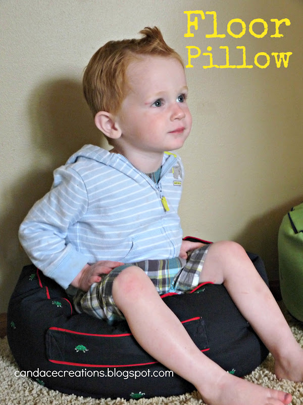 Candace Creations Land of Nod Floor Pillow Knock Off