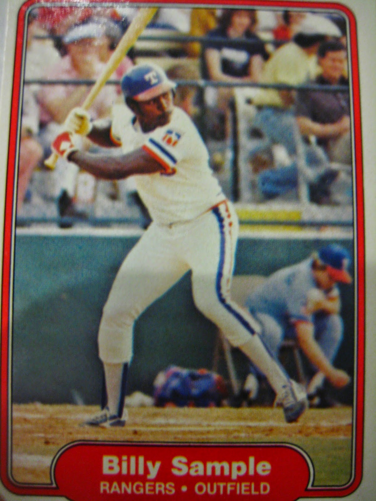 Baseball Cards Come to Life! Billy Sample on baseball cards