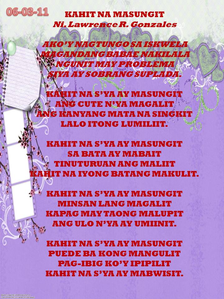 Puso isip poem pinoy Makatang Pinoy: Love Poem
