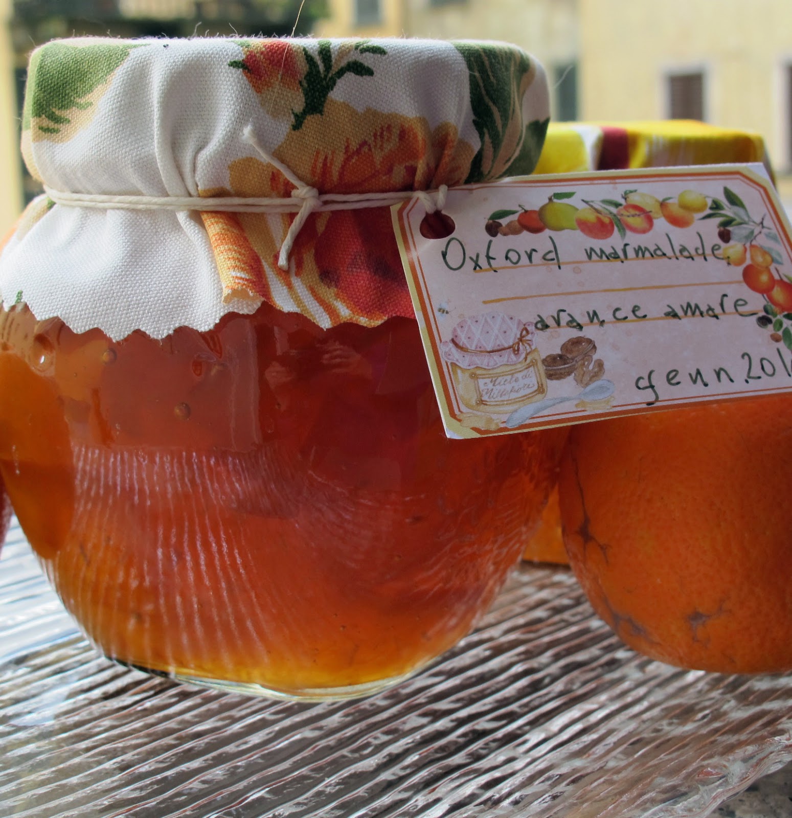 Tentazioni di gusto Marmellata d'arance amare Oxford marmalade
