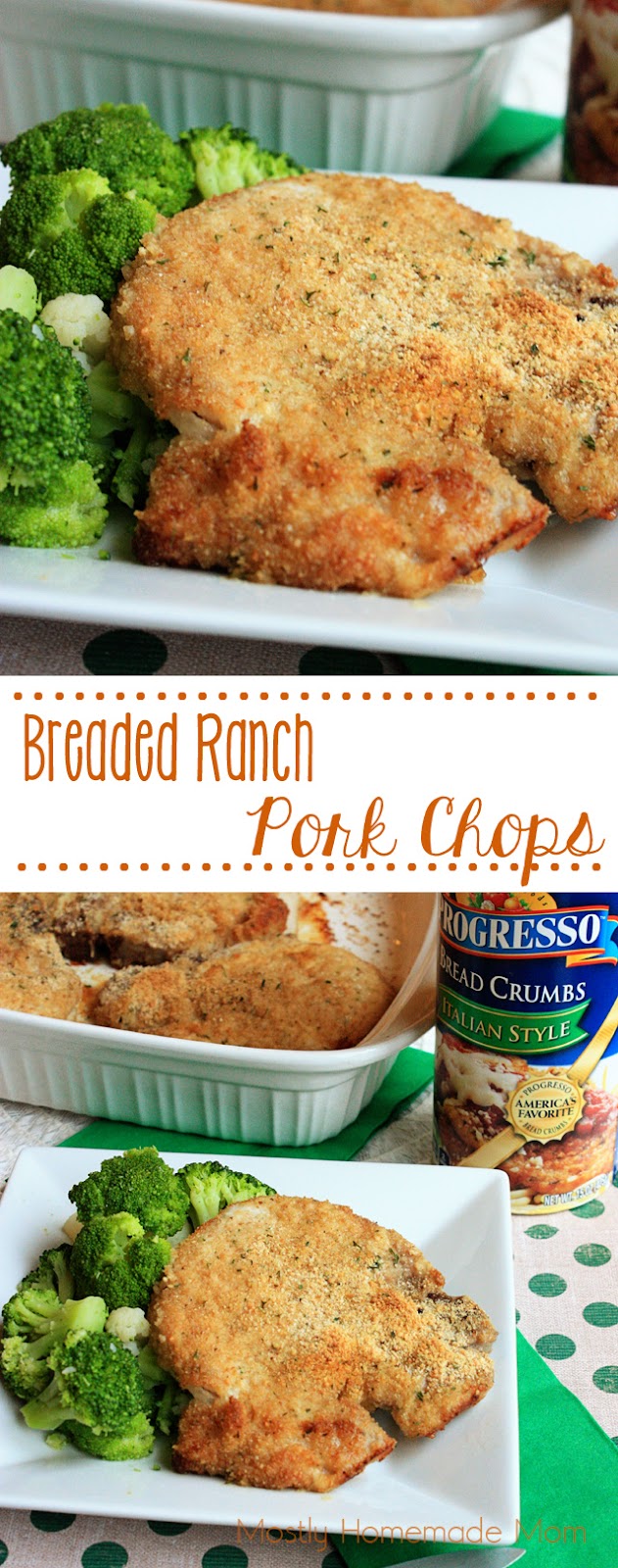Breaded Ranch Pork Chops VIDEO Mostly Homemade Mom