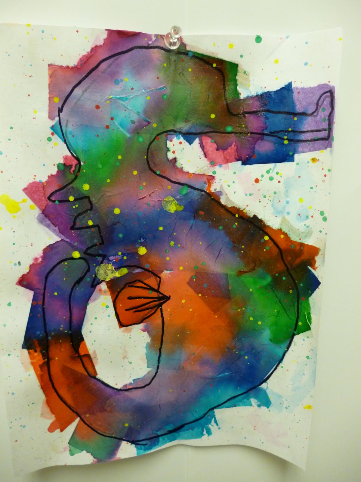 2nd Grade Eric Carle Seahorses