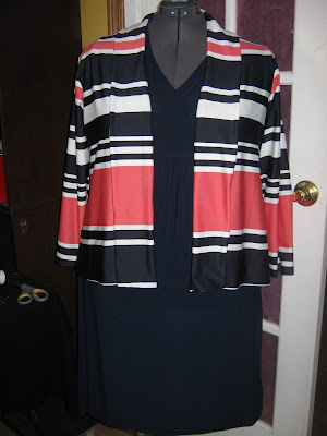 McCall 6844 Cardigan Muse Natalie Dress Knit www.sewplus.blogspot.com