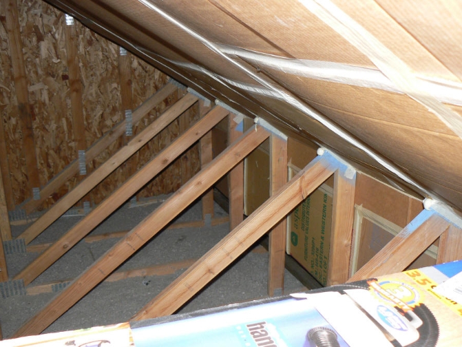 BuildItSolar Blog Randy's Invisible Solar Attic Space Heating Collector