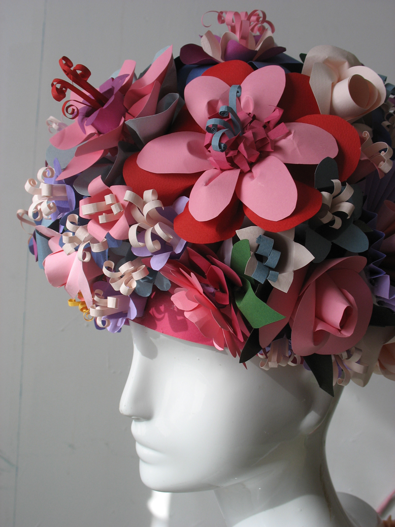 Grace Designs Paper Flower Headpieces by Eloise Corr Danch