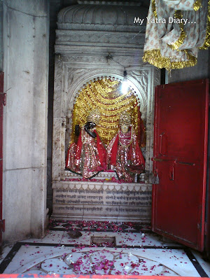 Radha-Krishna Temple at the Yamuna River Vishram Ghat in Mathura