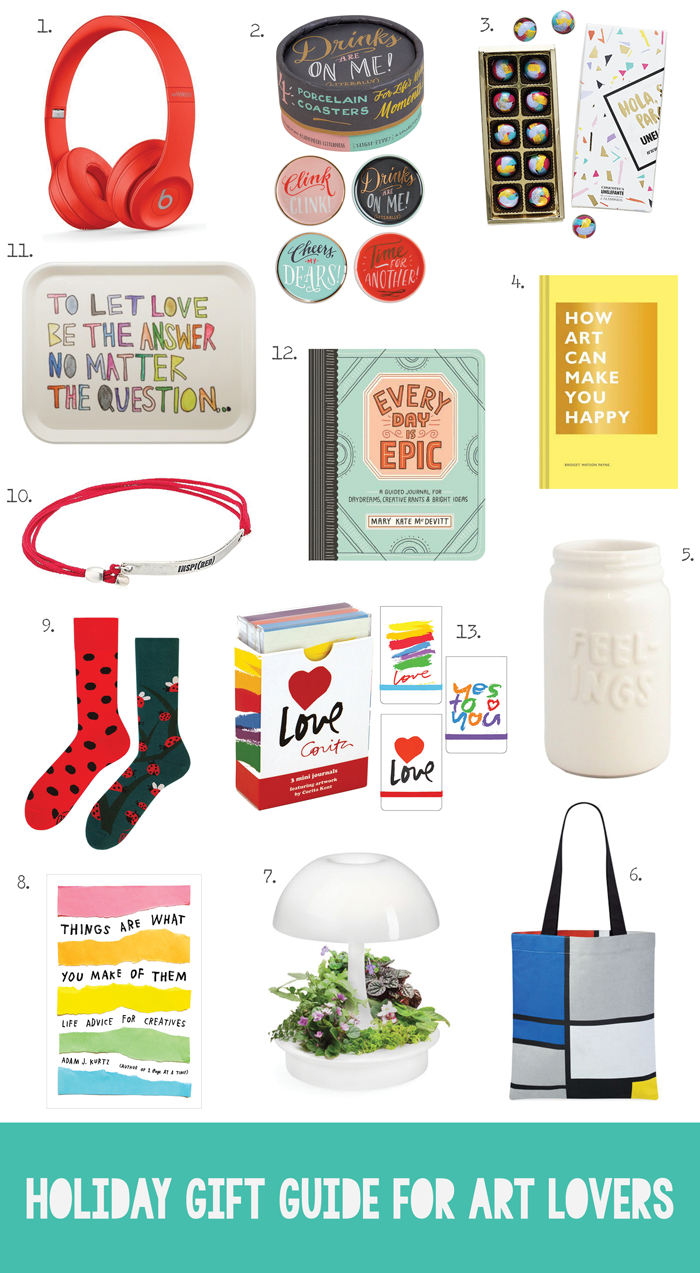 Christmas Gifts for Artists, Gifts for Art Lovers