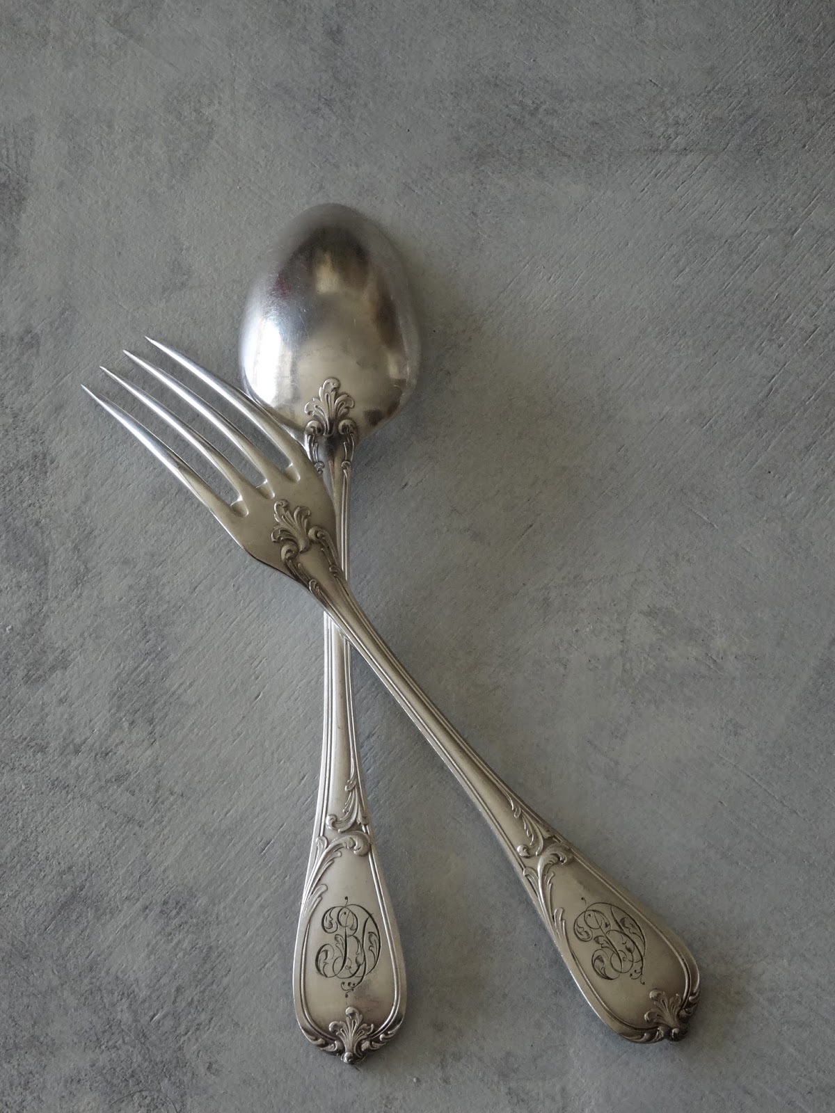 ALFENIDO クリストフル テーブルスプーン フォーク 6本 アンティーク ALFENIDO クリストフル テーブルスプーン フォーク 6本 アンティーク