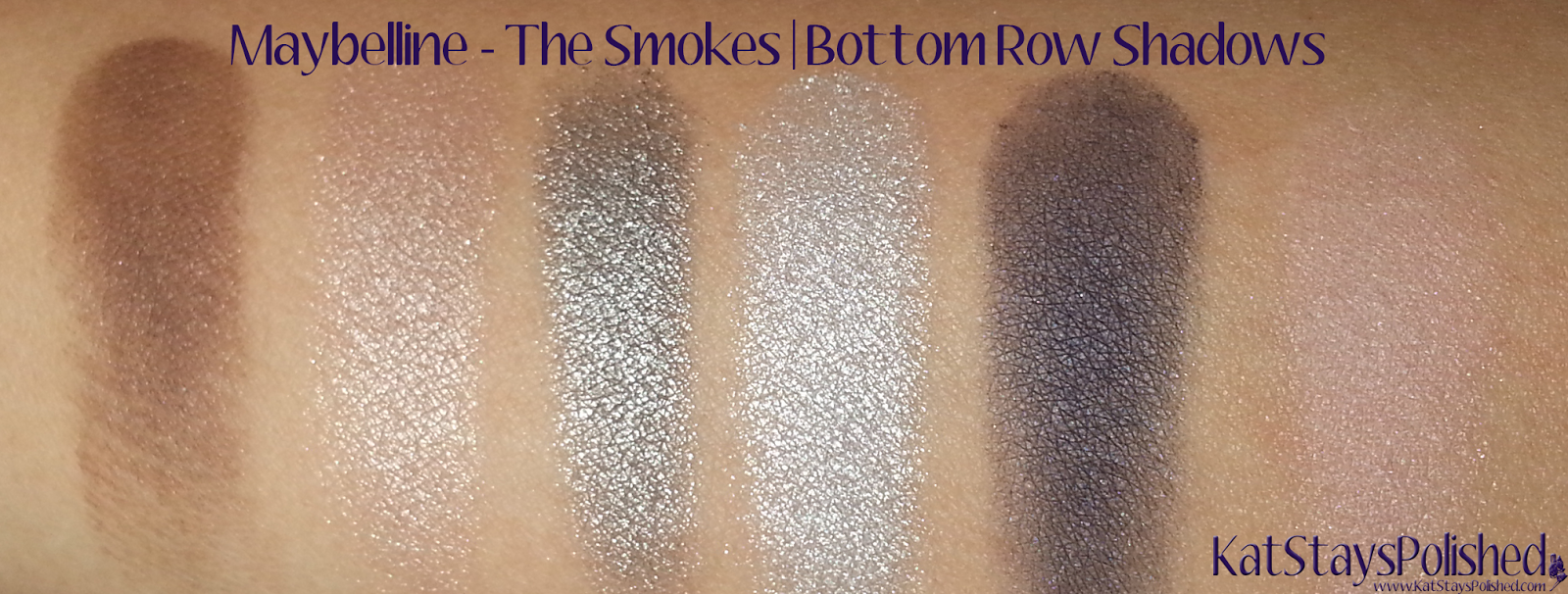 Maybelline - The Smokes Eye Shadow Palette | Kat Stays Polished