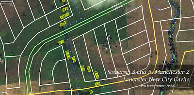 Somerset 3, Somerset 5, Lancaster Estates, Lancaster New City Cavite, Satellite Image