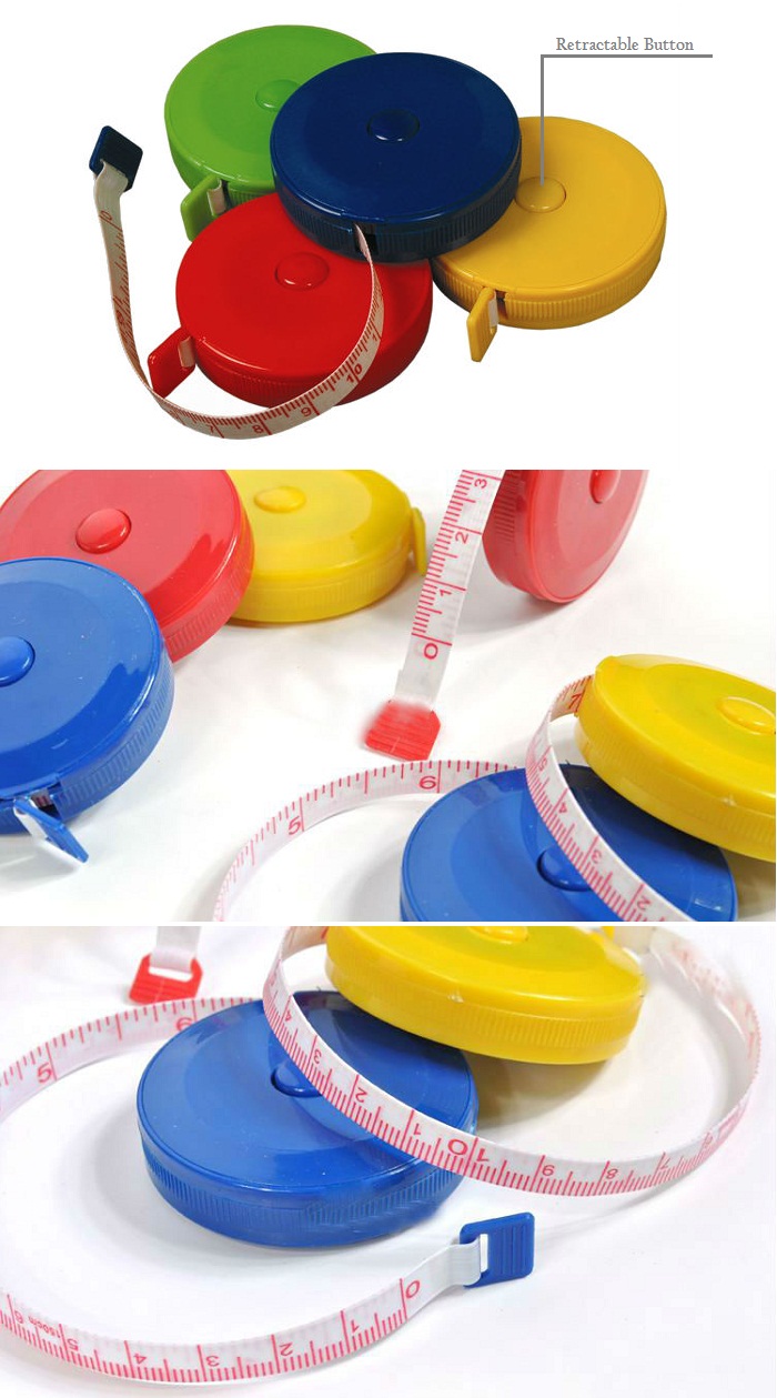 Dsuefia Collection RETRACTABLE MULTIPURPOSE MEASURING TAPE