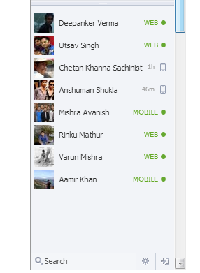 online chat with friends on facebook