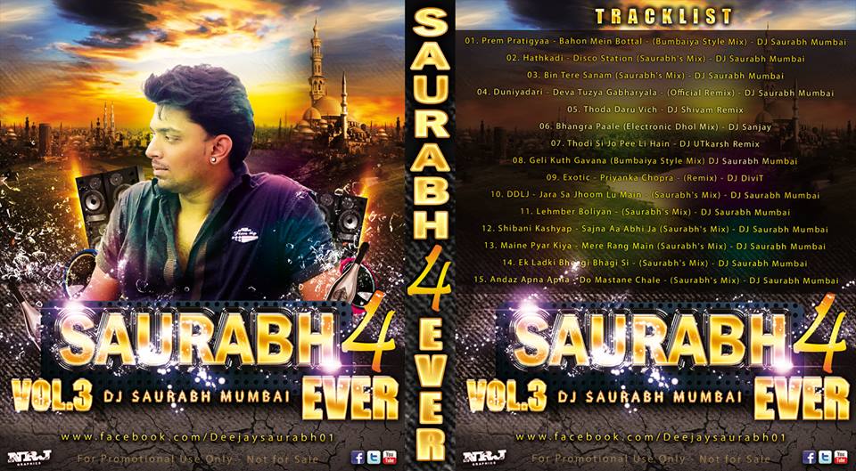 saurabh 4 ever vol 3 dj saurabh mumbai rd beatz india s best