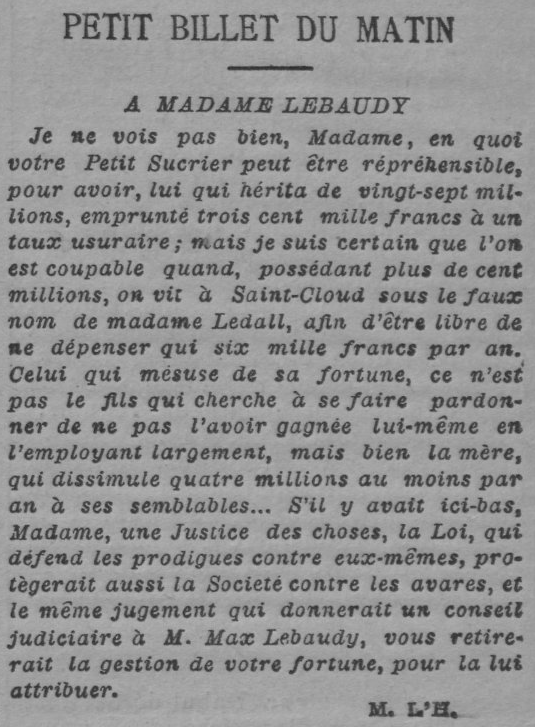 Paris myope: Amicie Lebaudy. 2 : Le Groupe des Maisons ouvrières