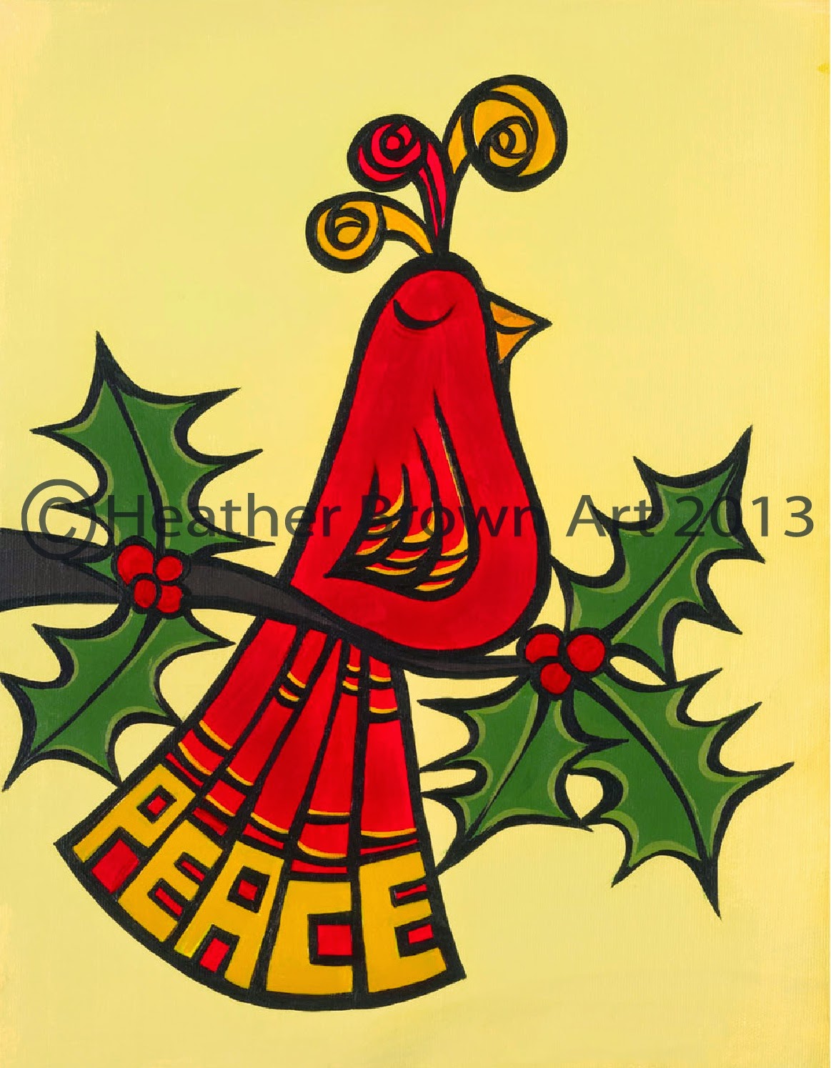 the surf art of heather brown surf artist heather brown releases artist christmas cards