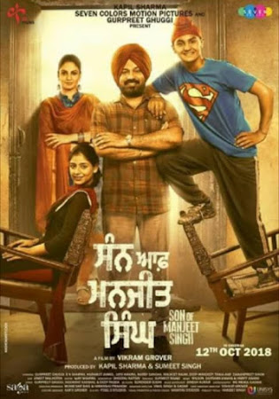 Poster Of Punjabi Movie Son of Manjeet Singh 2018 Full HD Movie Free Download Watch Online