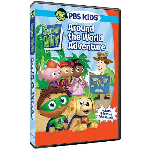 Look In A Book  Super Why Around the World Adventures DVD