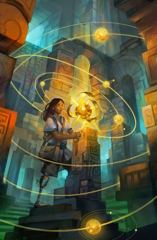 As mulheres nas ilustrações de fantasia e ficção científica de Julie Dillon Julie Dillon deviantart ilustrações fantasia ficção científica mulheres fortes personalidade