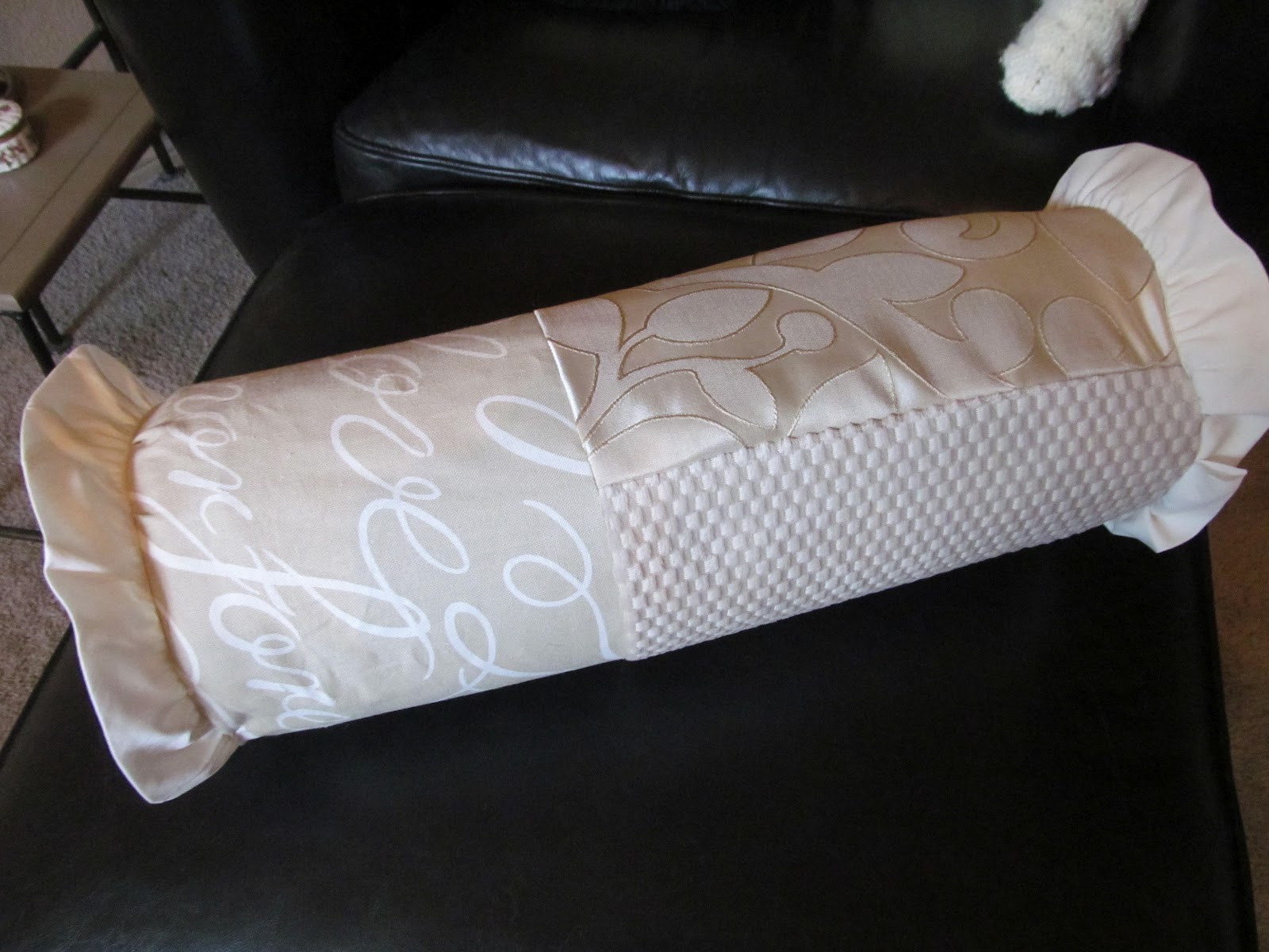 My Heart with Pleasure Fills Baby Crib Dust Ruffle