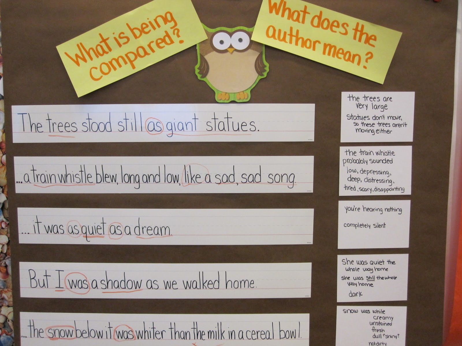 A Is for Apple Kindergarten Owl Moon UnitMentor Text