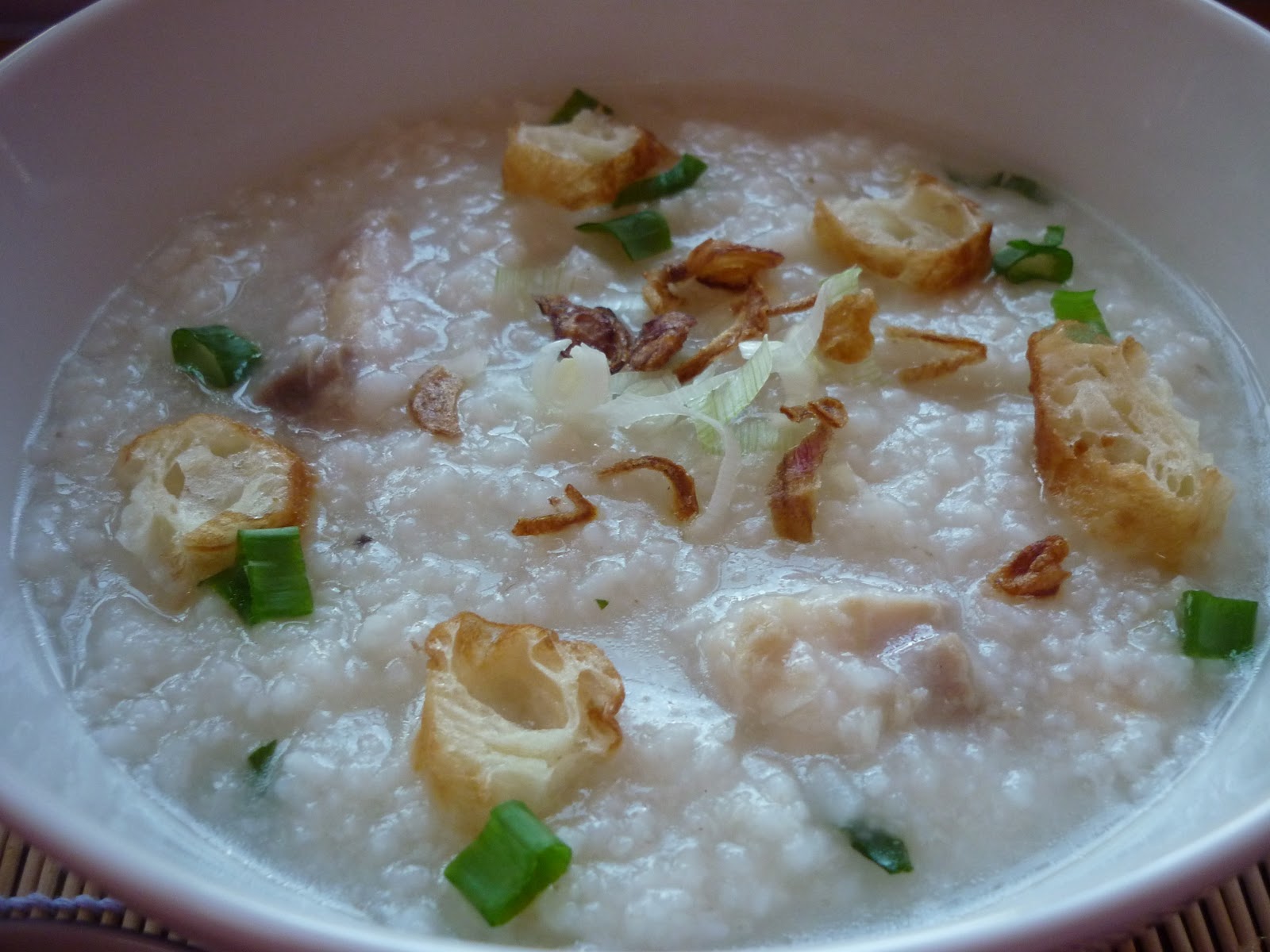 lyn at homebakery Bubur Nasi IKan Dory
