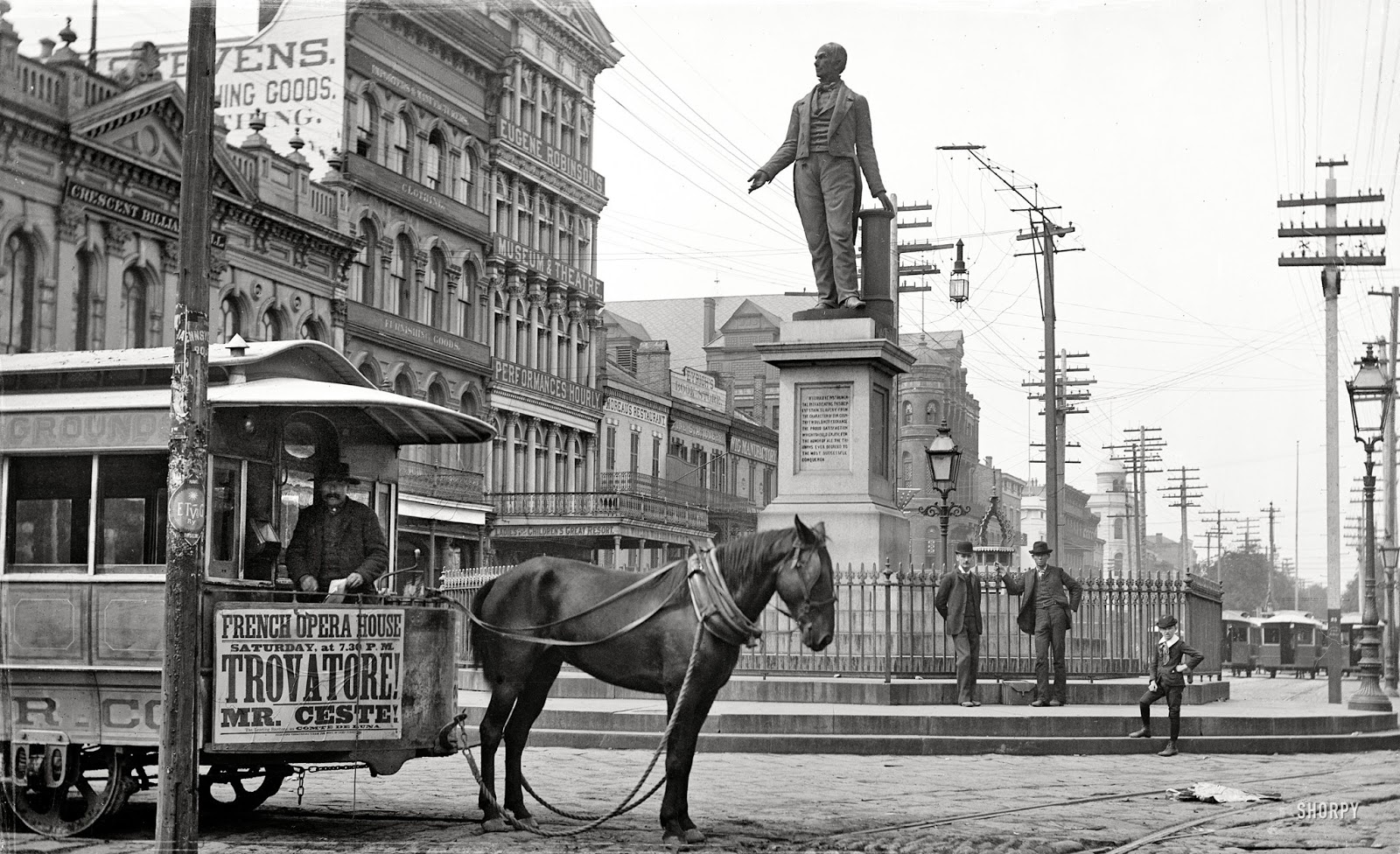 Canal Street en 1890.