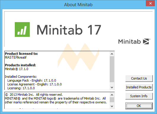 Minitab 17 Full Version Crack