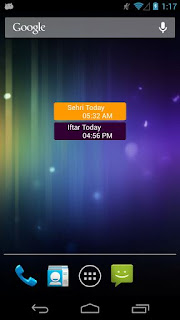 Sehri and Iftar Alarm ( Android Apps ) Sehri and Iftar Alarm ( Android Apps )