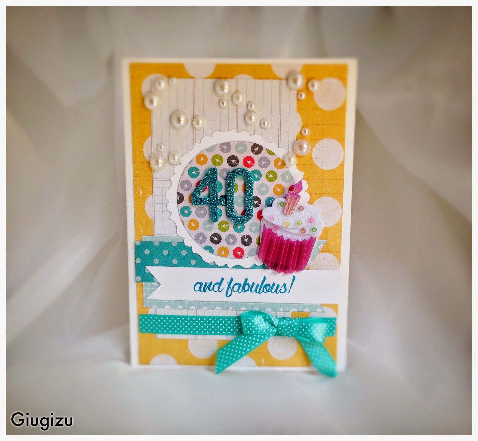 Handmade Cake Pop Up Birthday Card Biglietto Di Compleanno Con Torta Pop Up