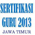 Sertifikasi Guru Propinsi Jawa Timur tahun 2015