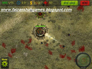 Killing Enemies Anti zombie defense game online