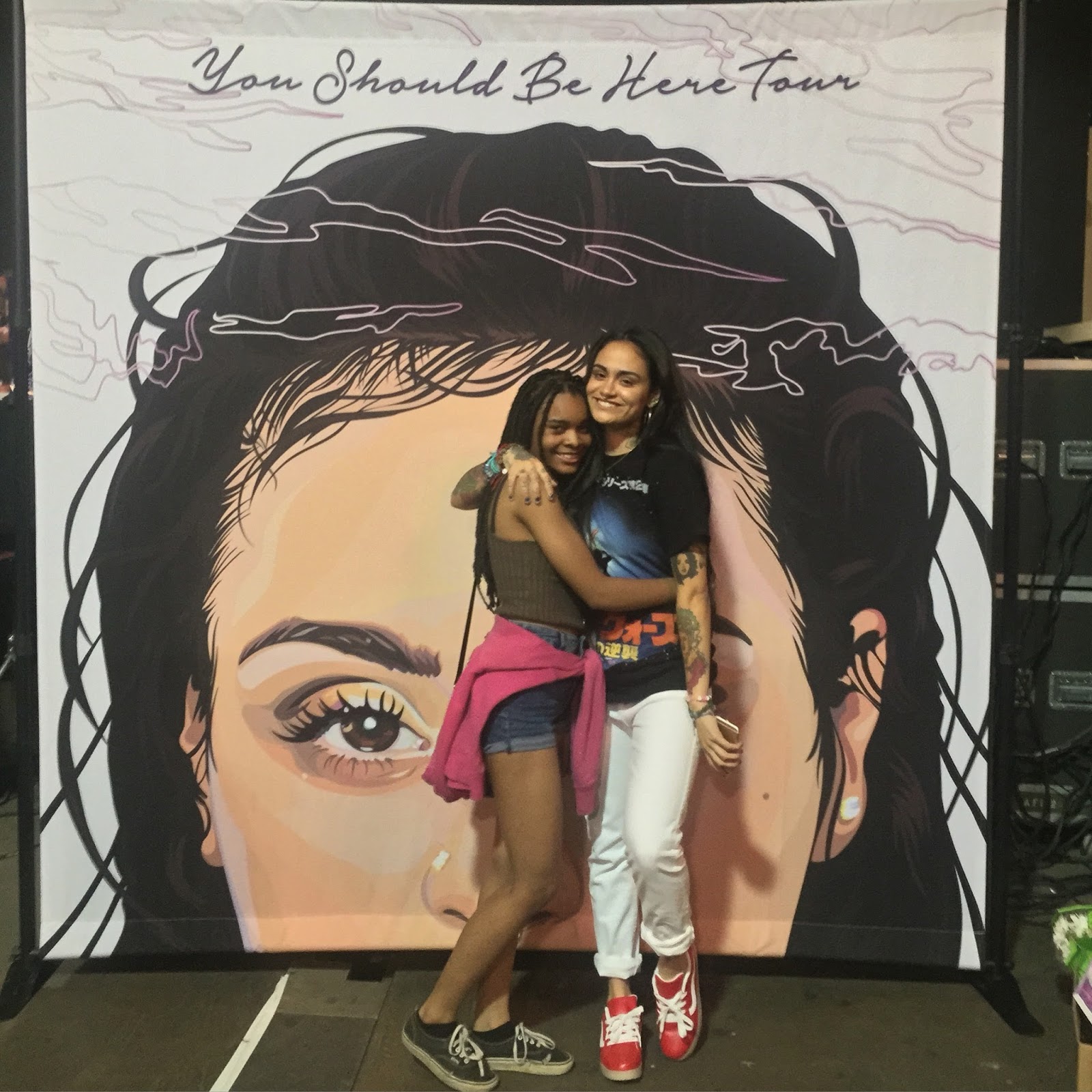 Meeting Kehlani, 2015 You Should Be Here Tour Houston, Texas