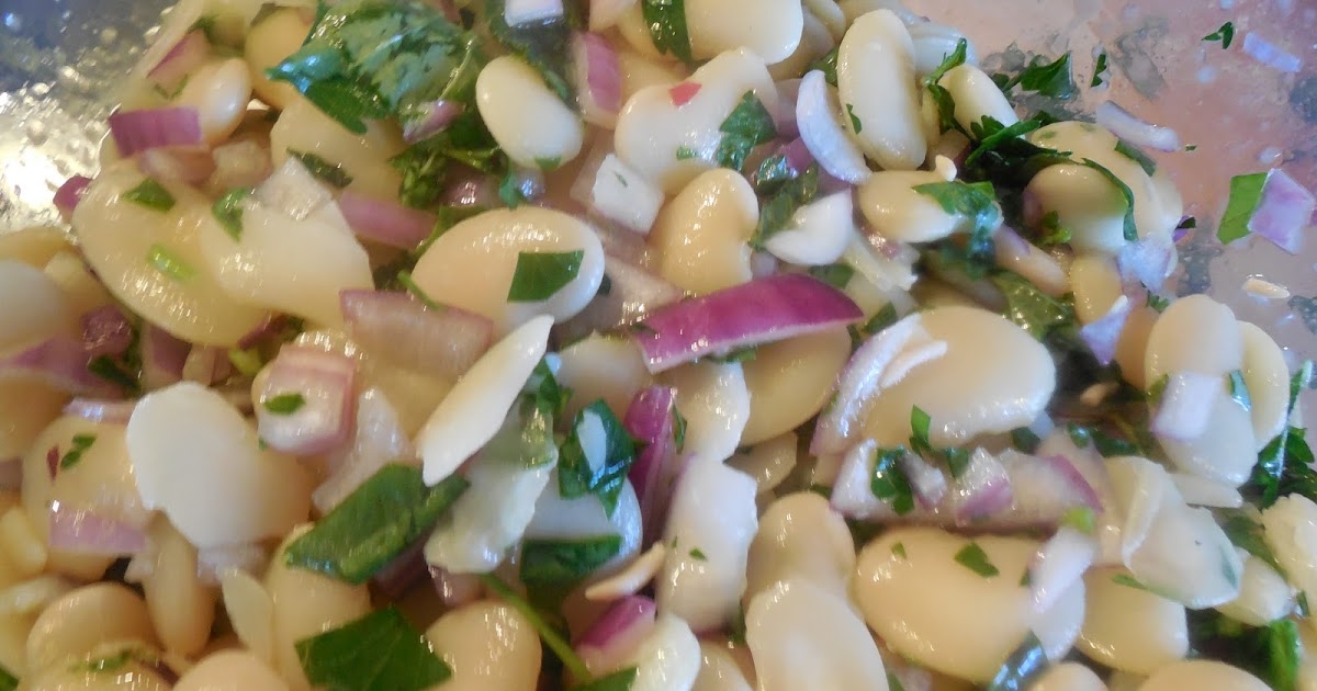 Dirty and Delicious Bean and Herb Salad with Lemon Vinagrette