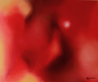 Vermelho-Óleo s/tela de Elma Carneiro Vermelho-Óleo s/tela de Elma Carneiro