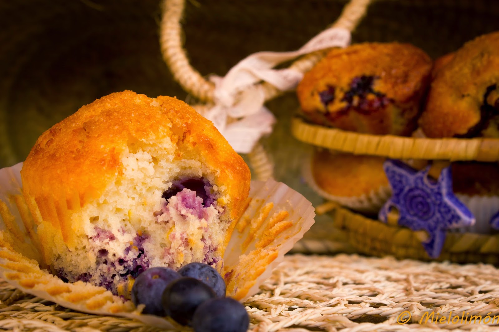 Muffins De Arandanos Azules
