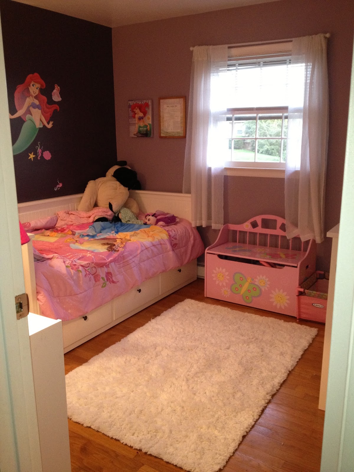 Organizing for Six My Daughter's Room Clean & Organized