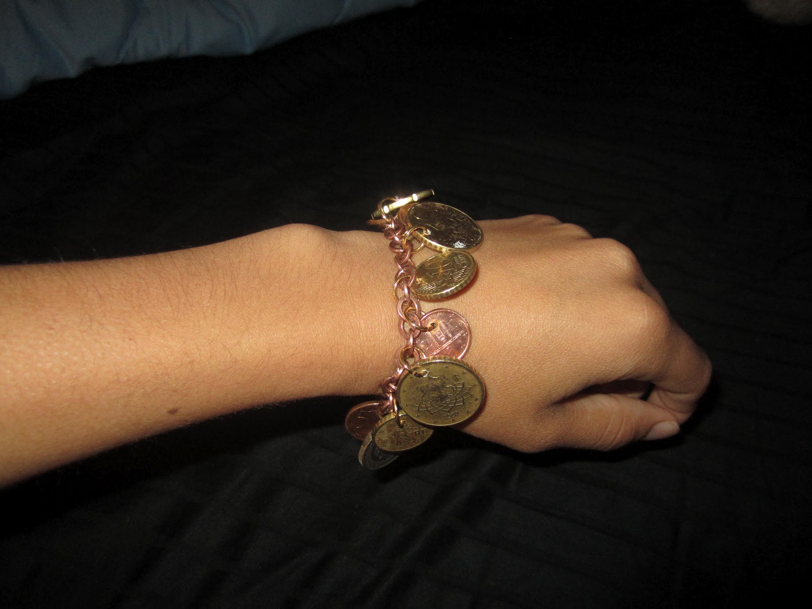 The Polished Designer DIY Coin Bracelet