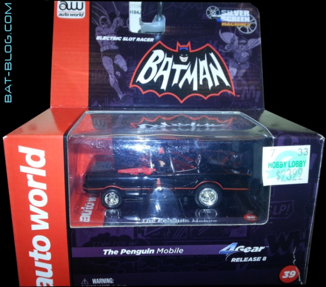 BAT BLOG BATMAN TOYS and COLLECTIBLES New AUTO WORLD PENGUIN