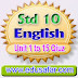 Standard 10 English Unit 1 to 15 Quiz