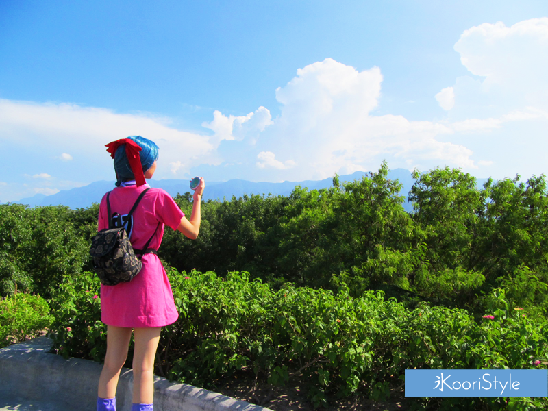 Bulma Cosplay (Photoshoot) at KooriStyle.com Koori KooriStyle Kawaii Cute Cosplay Bulma DragonBall Dragon Ball Radar Photoshoot Photo Shoot Cosplayer ブルマ ドラゴンボール コスプレ