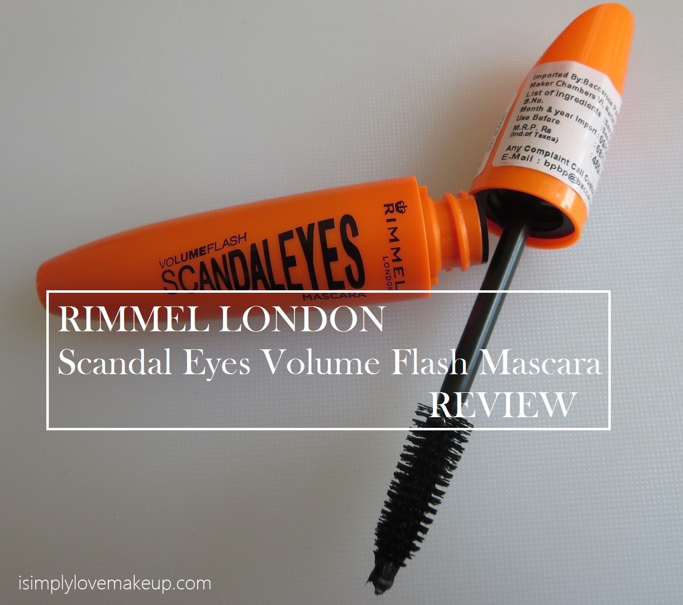 Rimmel London Scandal Eyes Volume Flash Mascara