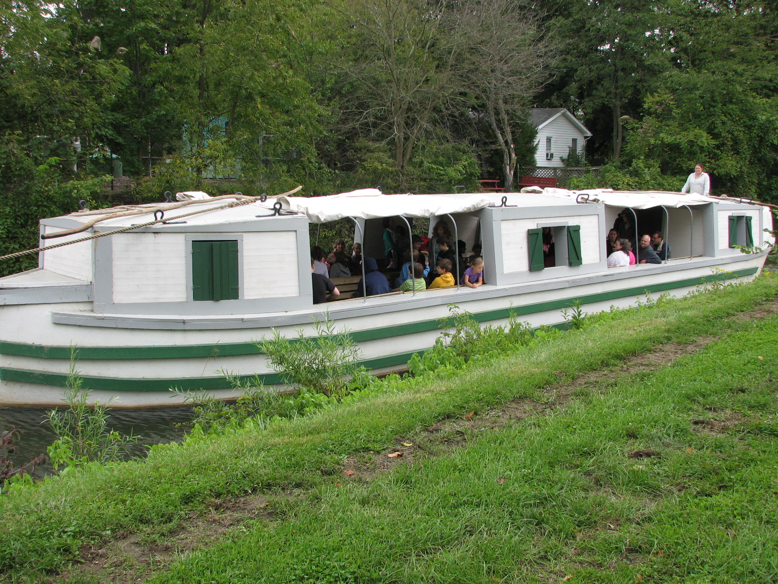 A Different Path St. Helena III Canal Boat, Canal Fulton, Ohio