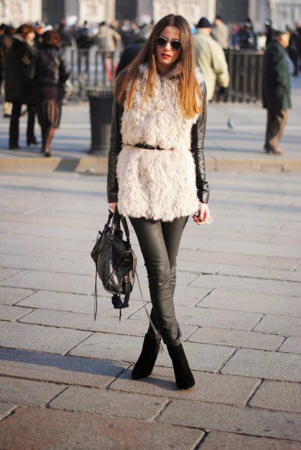 How to Chic HOW TO WEAR A FUR VEST ? 12 OUTFITS IDEAS