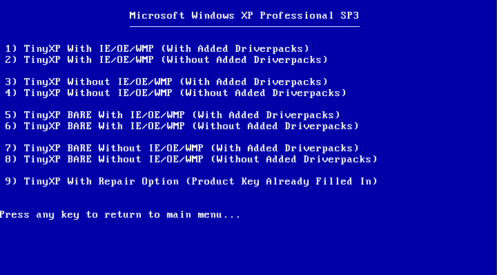 I386 Windows Xp Sp3